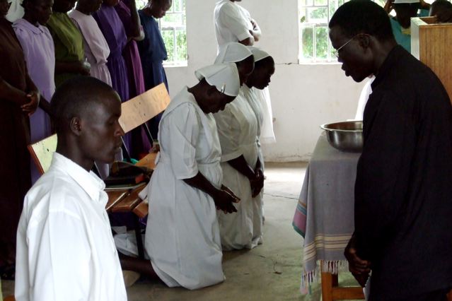 Prayer before baptism
